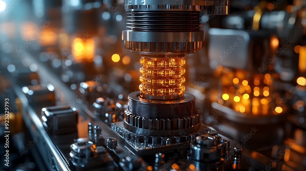 Detailed Mechanical Components of Car Engine Undergoing Service and Repair Detailed Mechanical Components of Car Engine Undergoing Service and Repair