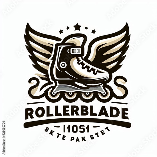 logo club rollerblade, vector, editing