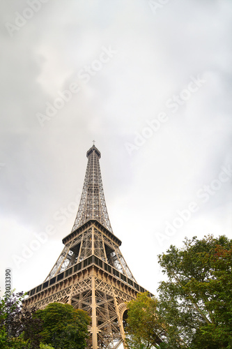 Romantic paris background. Eiffel Tower, France