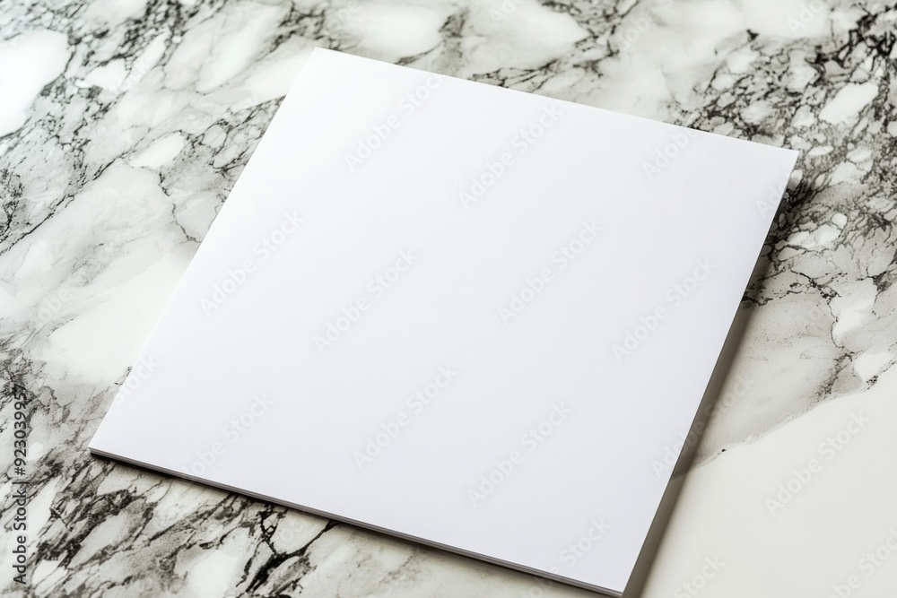 Blank A4 Paper Mockup on Isolated Background created with Generative AI Blank A4 Paper Mockup on Isolated Background created with Generative AI