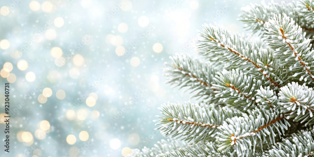 Christmas scene with a blurred background, highlighting a decorated Christmas tree adorned with colorful ornaments and twinkling lights, evoking warmth, joy, and the spirit of the holiday season Christmas scene with a blurred background, highlighting a decorated Christmas tree adorned with colorful ornaments and twinkling lights, evoking warmth, joy, and the spirit of the holiday season