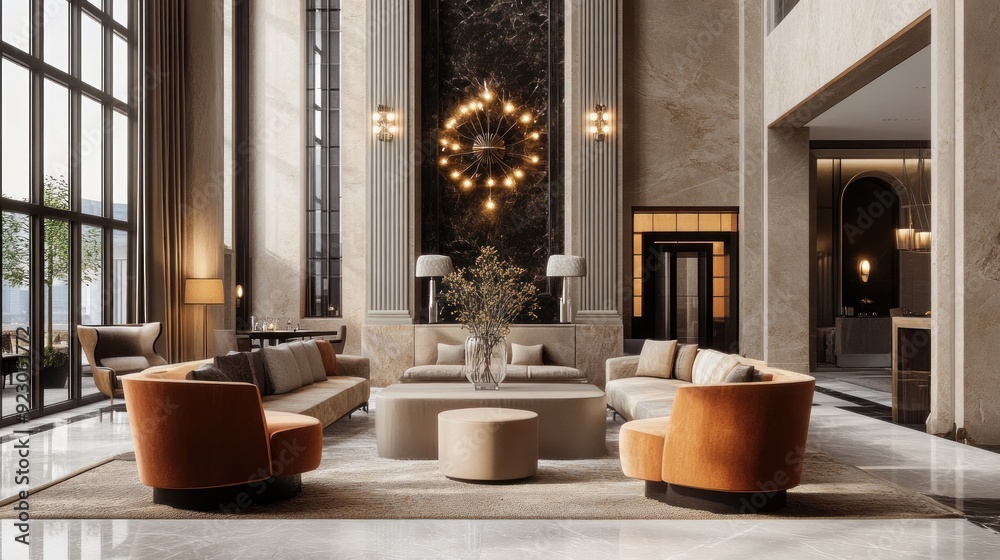 Luxurious Hotel Lobby Interior Design Luxurious Hotel Lobby Interior Design