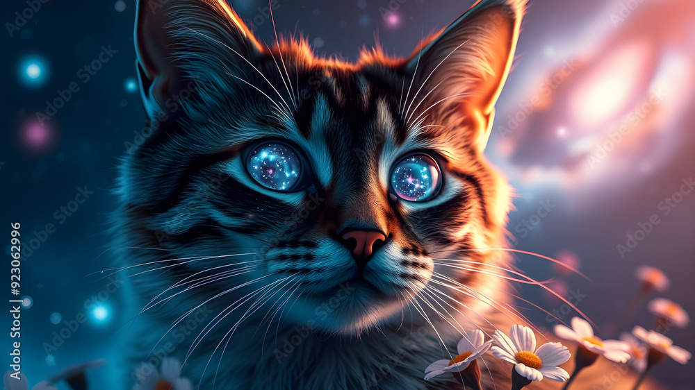 cat in the night cat in the night