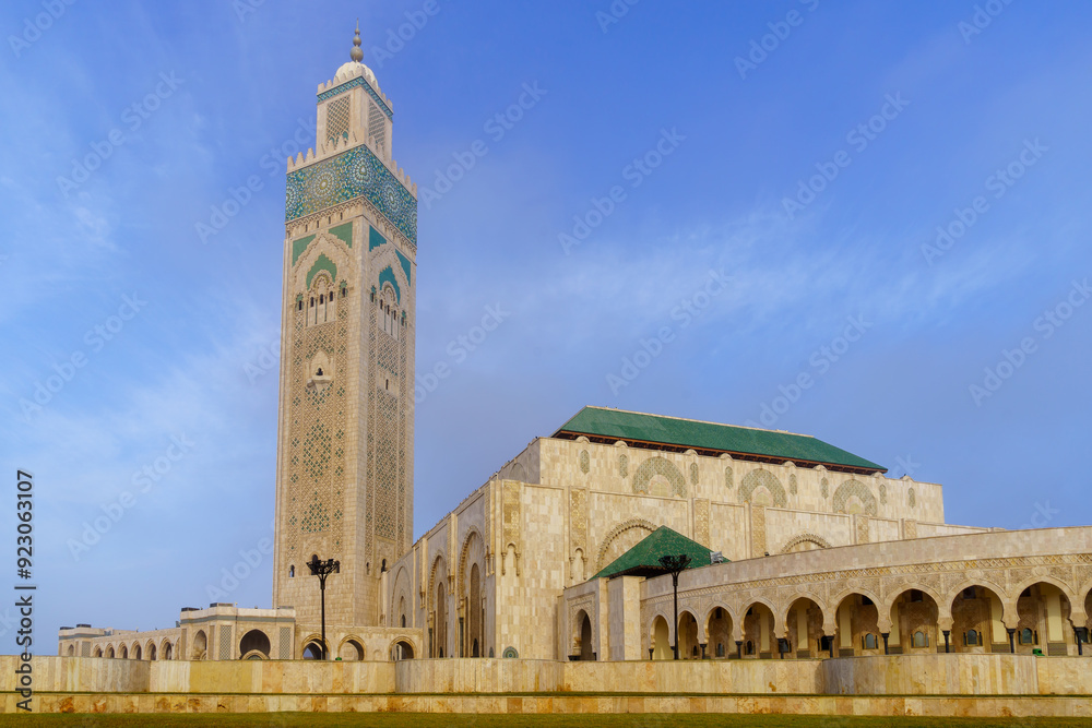 Hassan II Mosque, in Casablanca