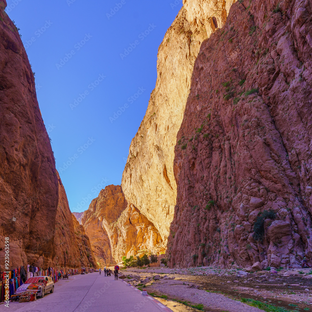 Todgha (Todra) gorge, in the High Atlas