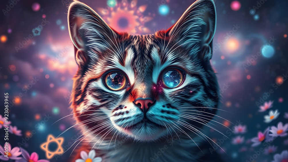 cat in the night cat in the night