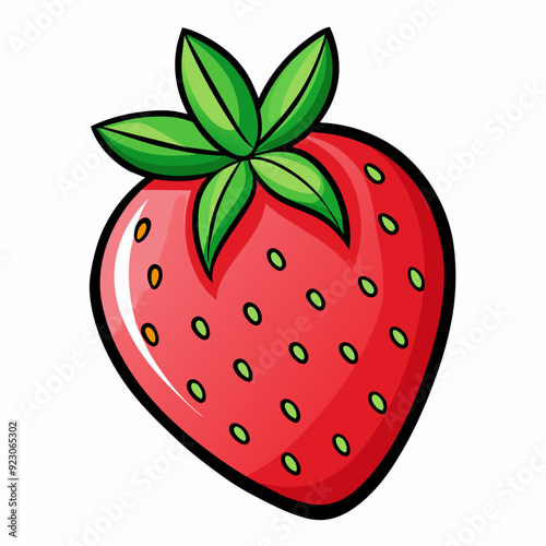 strawberry vector illustration