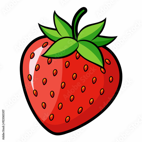 strawberry vector illustration