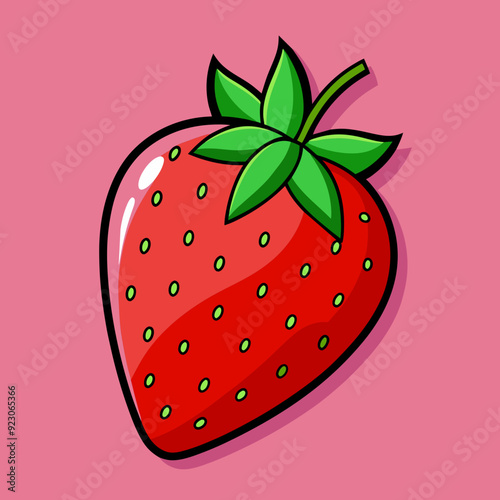 strawberry vector illustration