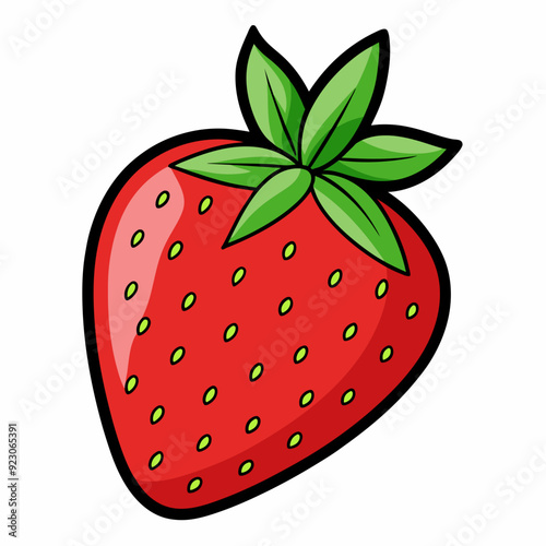 strawberry vector illustration
