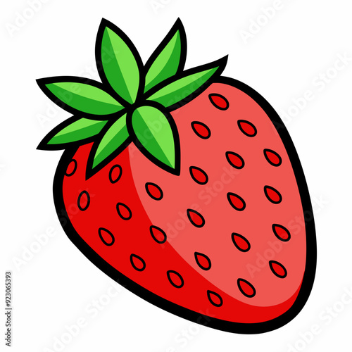 strawberry vector illustration