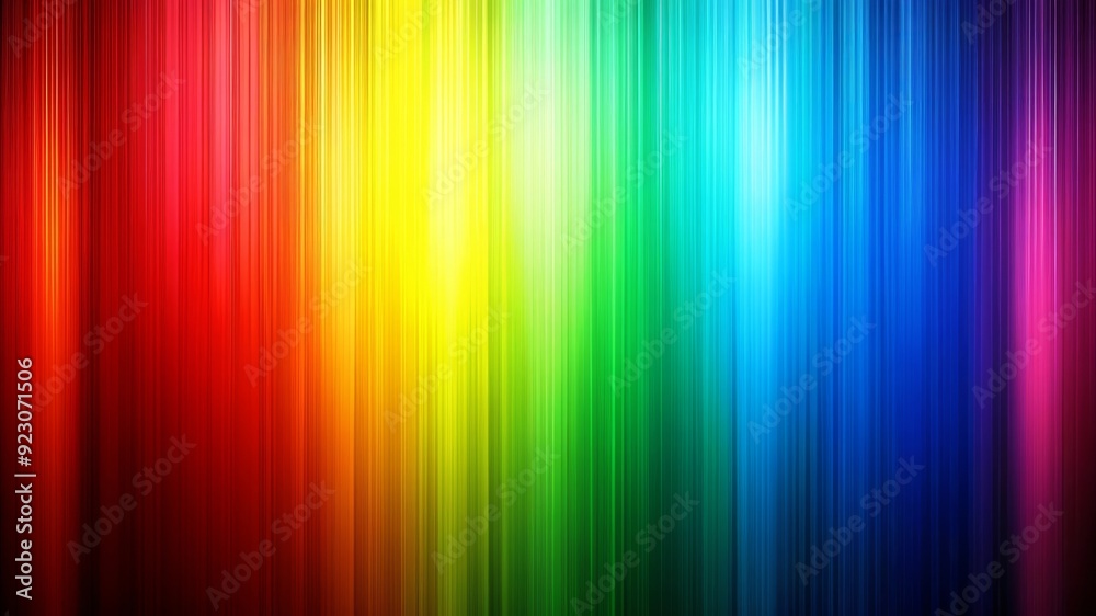 Abstract Rainbow Stripes Background. Abstract Rainbow Stripes Background.