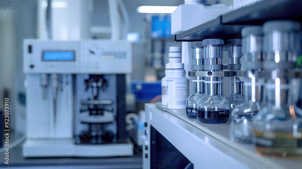 State-of-the-art laboratory equipment used in pharmaceutical research and development State-of-the-art laboratory equipment used in pharmaceutical research and development