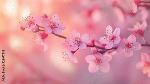 pink cherry blossoms