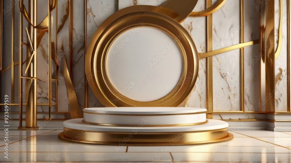 Abstract scene background Luxury podium on background Abstract scene background Luxury podium on background