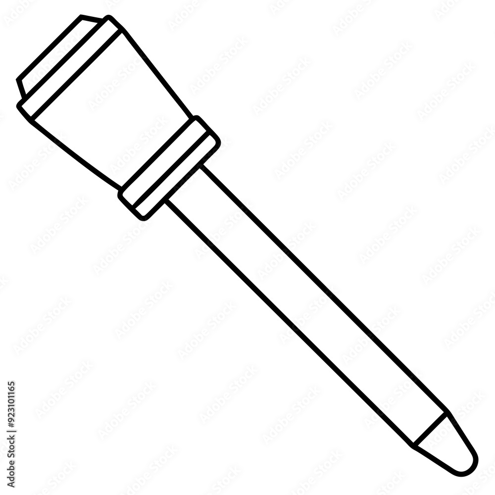 Chisel art vector illustration Chisel art vector illustration