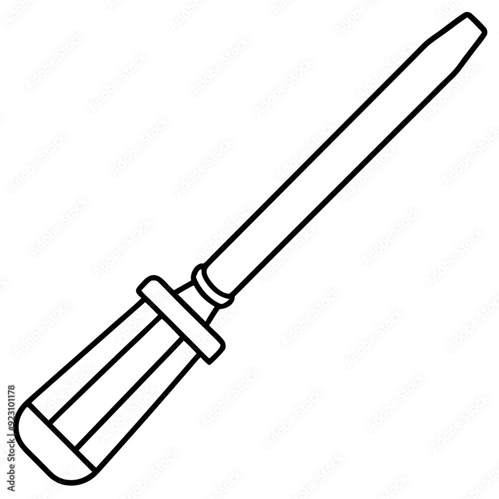Chisel art vector illustration Chisel art vector illustration