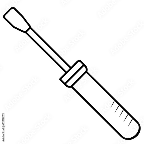 Chisel art vector illustration