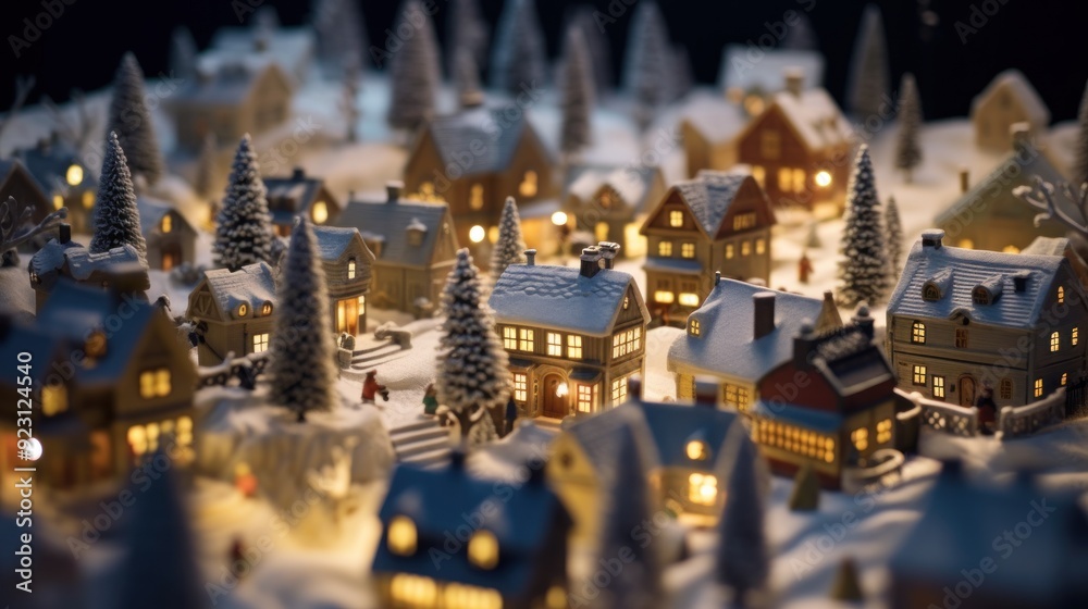 Enchanted Winter Village Miniature Enchanted Winter Village Miniature