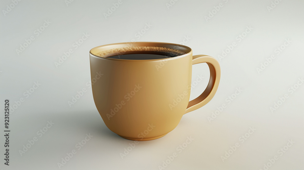 Cappuccino or latte with frothy foam, blue coffee cup top view closeup isolated on white background. Cafe and bar, barista art concept Cappuccino or latte with frothy foam, blue coffee cup top view closeup isolated on white background. Cafe and bar, barista art concept