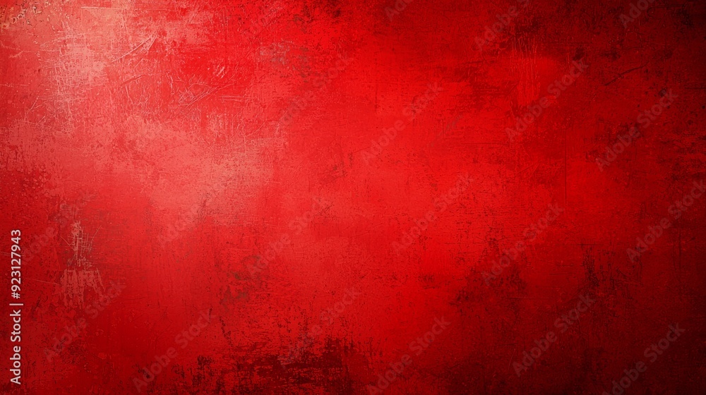 Fototapeta premium A vibrant red texture featuring subtle gradients and patterns, ideal for backgrounds or abstract art projects.