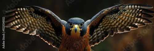 Bat Falcon, a bird of prey belonging to the species Falco rufigularis, is indigenous to regions in Central and South America. Previously categorized as Falco albigularis, it is also known by other