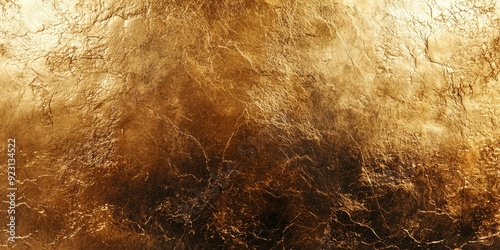 Glossy gold background with a slightly irregular texture, offering a warm and radiant metallic finish. This opulent and sophisticated surface is perfect for adding a touch of luxury to any design.