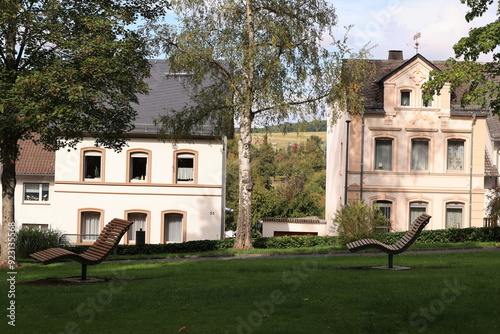 Blick in die Altstadt von Bad Camberg in Hessen photo