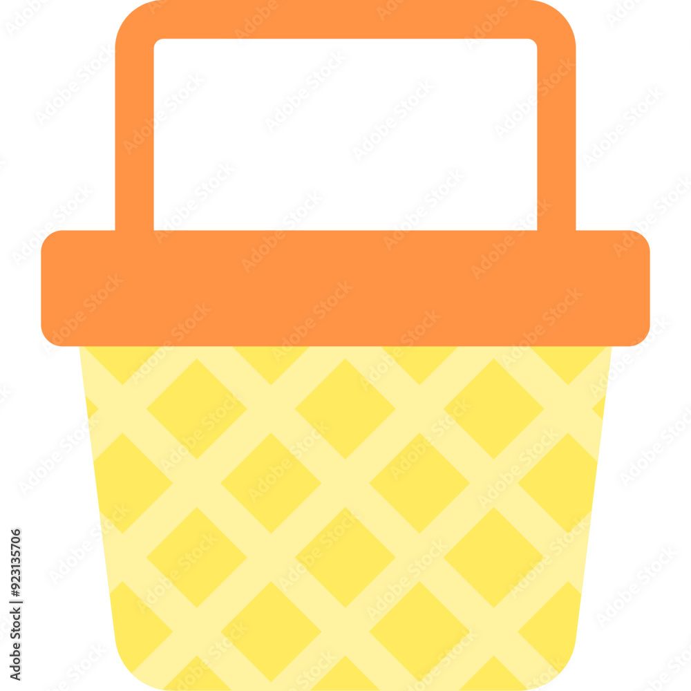 Obraz premium Picnic Basket Icon