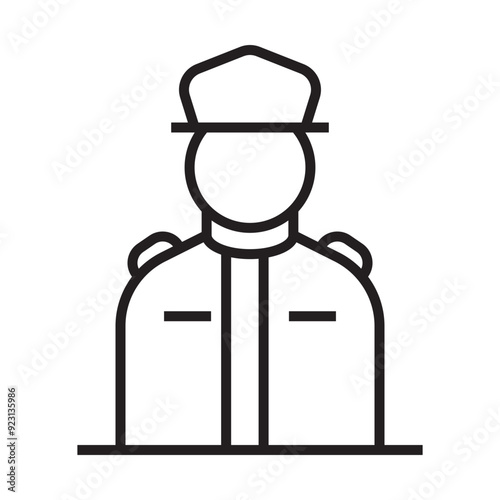 Doorman icon Design