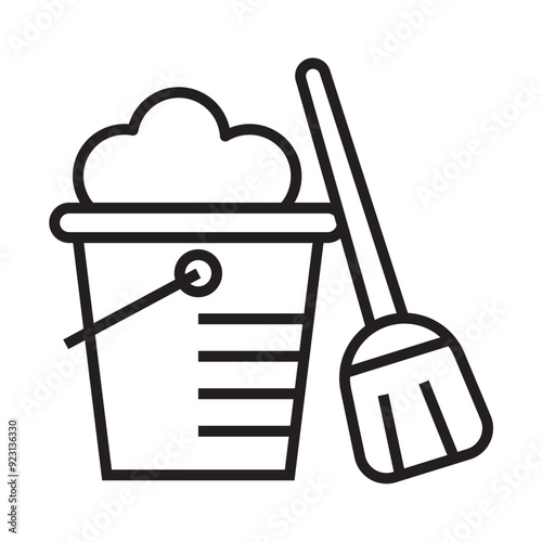 Housekeeping icon Design