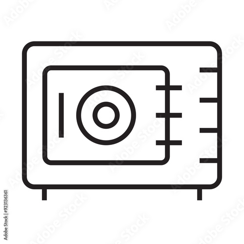 InRoom Safe icon Design photo