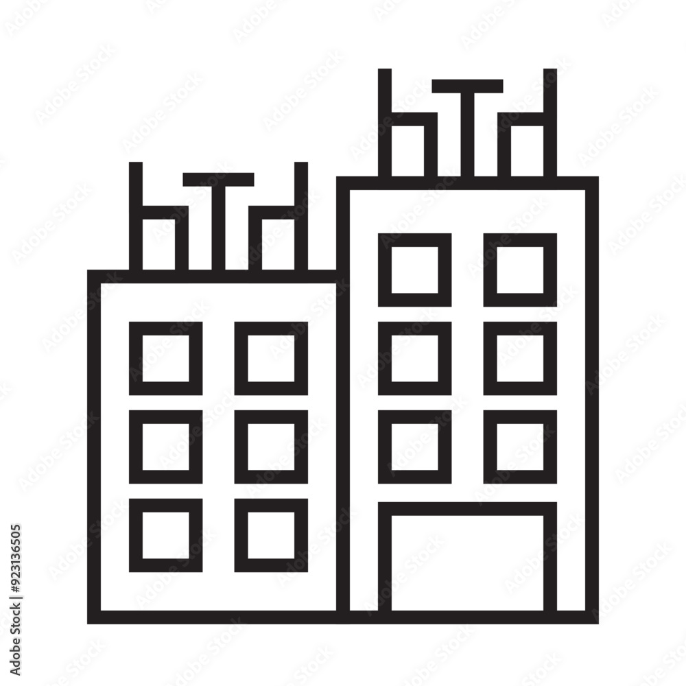 Rooftop Bar icon Design Rooftop Bar icon Design