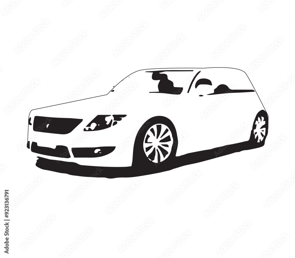 Obraz premium car symbol