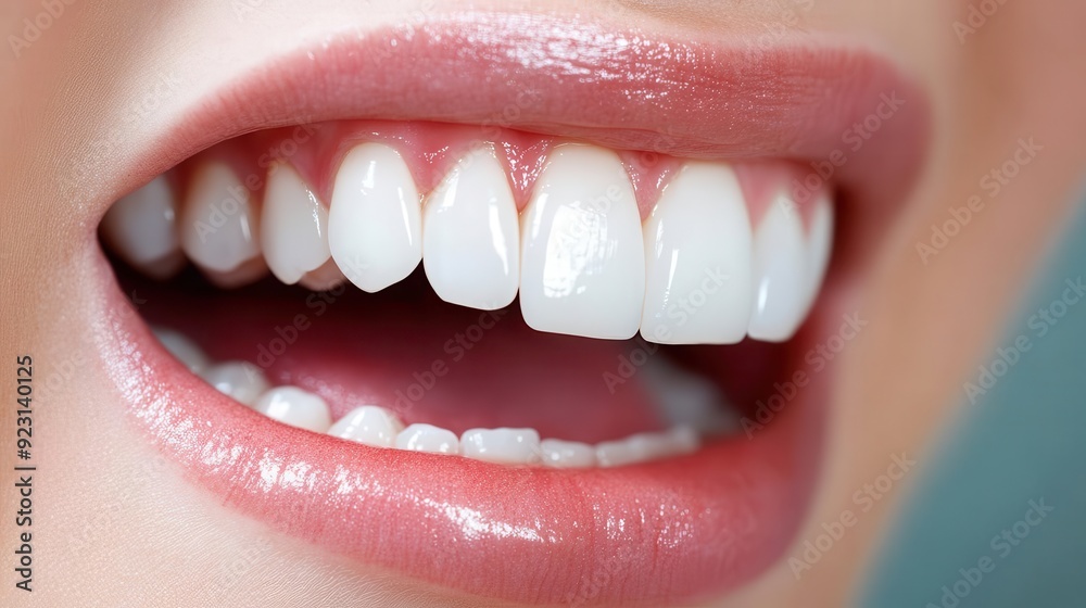 A close-up of teeth biting down on a lip, expressing the intensity of ongoing pain A close-up of teeth biting down on a lip, expressing the intensity of ongoing pain