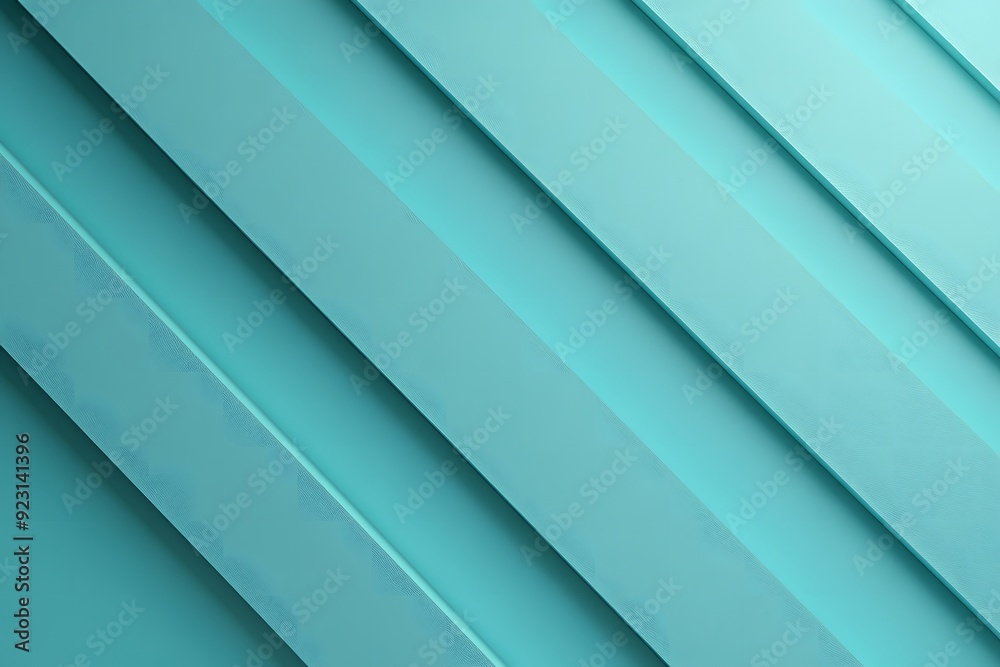 Obraz premium blue corrugated cardboard