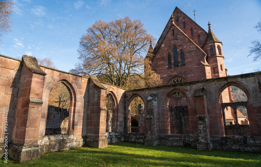 Hirsau Abbey, formerly known as Hirschau Abbey in the Black Forest, Benedictine abbeys of Germany in Calw, Baden-Württemberg
