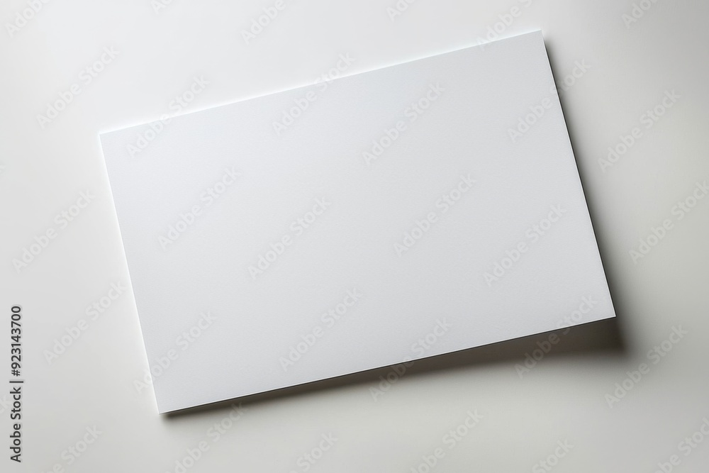 Blank A4 Paper Mockup on Isolated Background created with Generative AI Blank A4 Paper Mockup on Isolated Background created with Generative AI