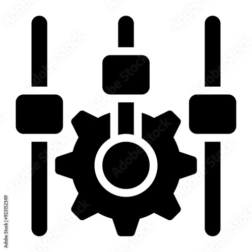 control, options, setting, equalizer, control panel, manual mode, configuration solid or glyph icon