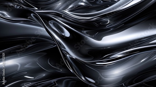 Black abstract wallpaper. Suitable for presentation, website, poster etc.