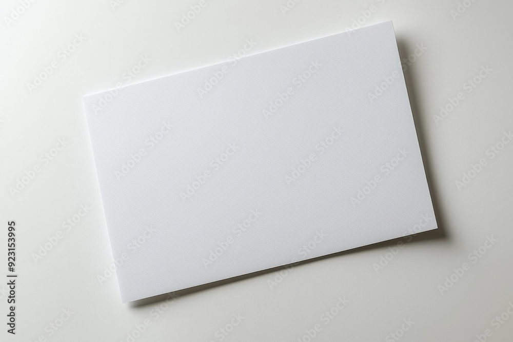 Blank A4 Paper Mockup on Isolated Background created with Generative AI Blank A4 Paper Mockup on Isolated Background created with Generative AI