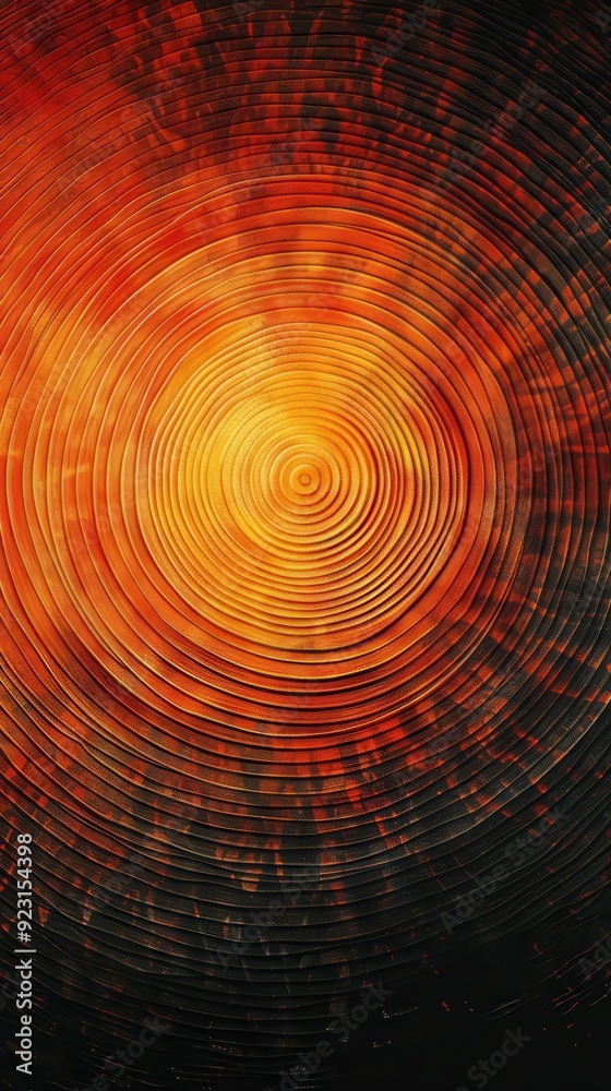 Swirling patterns of orange and yellow create a captivating, vibrant visual experience Swirling patterns of orange and yellow create a captivating, vibrant visual experience