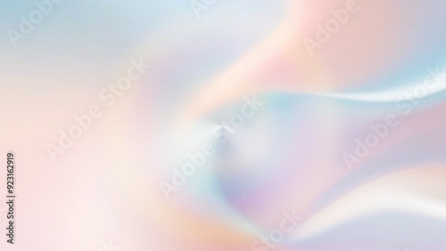 Abstract background featuring a holographic blur with a color gradient. Vector texture, and watercolor blend. Neon iridescent colors creating a