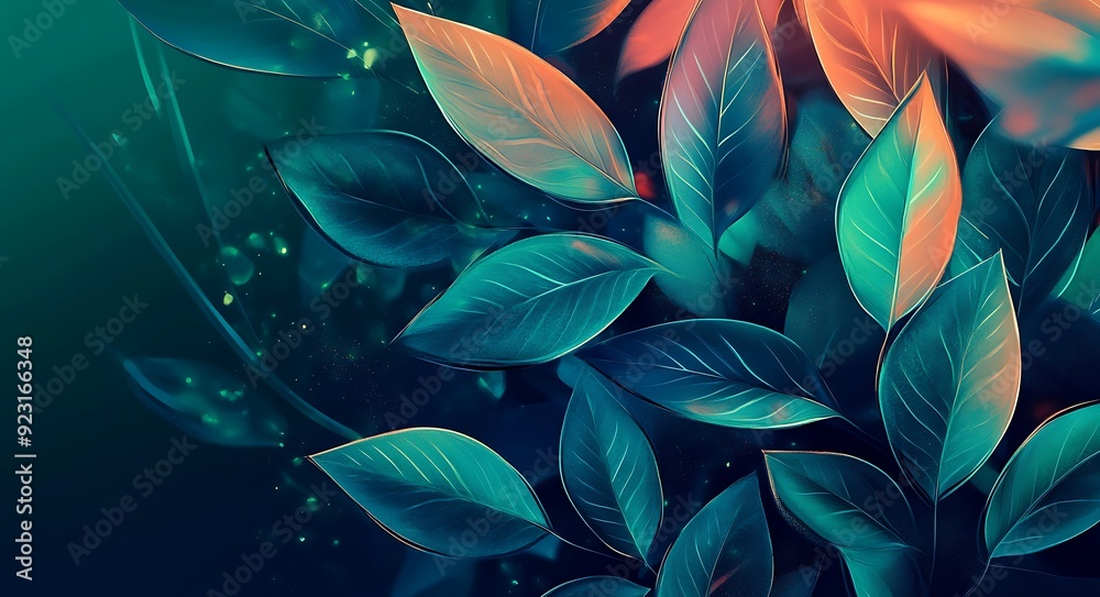 Enchanting Foliage background Enchanting Foliage background