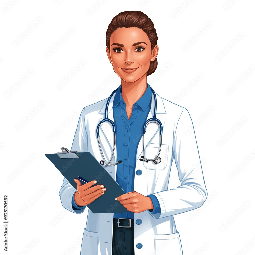 A Professional and Approachable Medical Illustration A Professional and Approachable Medical Illustration