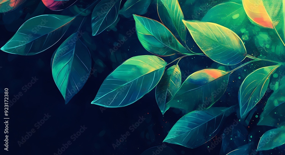 Enchanting Foliage background Enchanting Foliage background