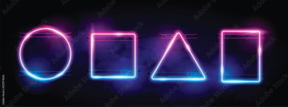 Neon frames collection Neon frames collection