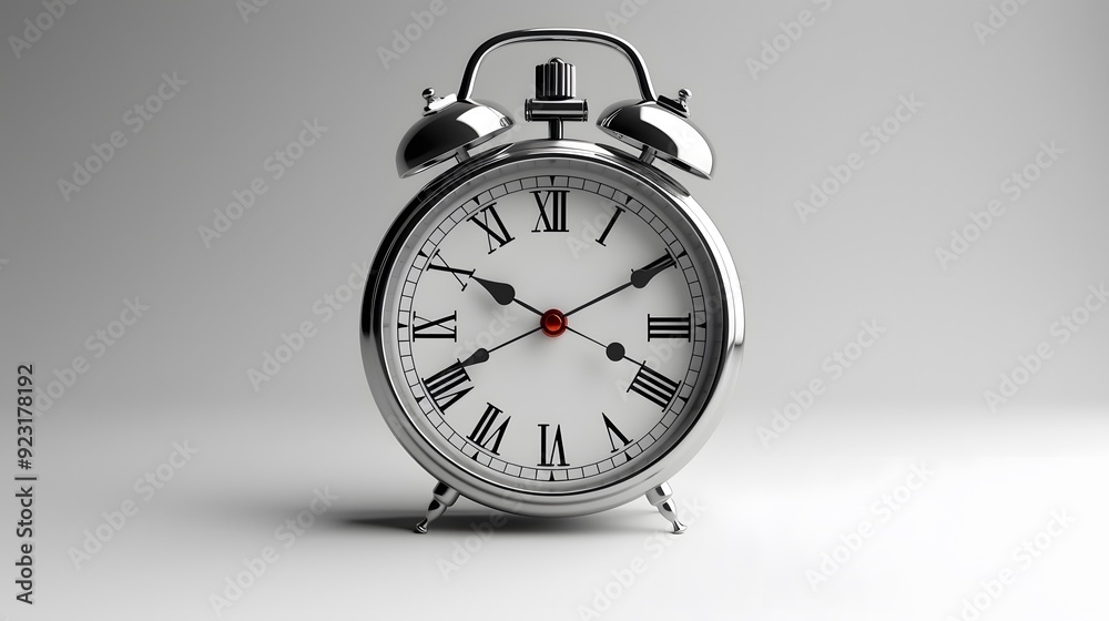 27. A minimalist image with a white background featuring a single decorative wall clock with a unique design, positioned in the center 27. A minimalist image with a white background featuring a single decorative wall clock with a unique design, positioned in the center
