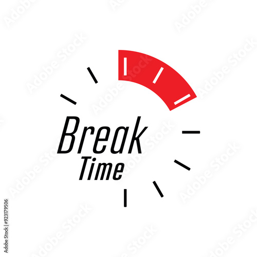 break time text	