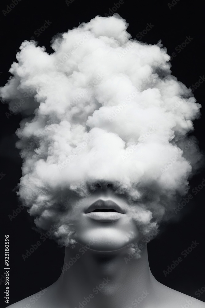 An artistic rendering depicts a mind clouded by fog, symbolizing mental fatigue, sleepiness, and cognitive dysfunction syndrome. An artistic rendering depicts a mind clouded by fog, symbolizing mental fatigue, sleepiness, and cognitive dysfunction syndrome.